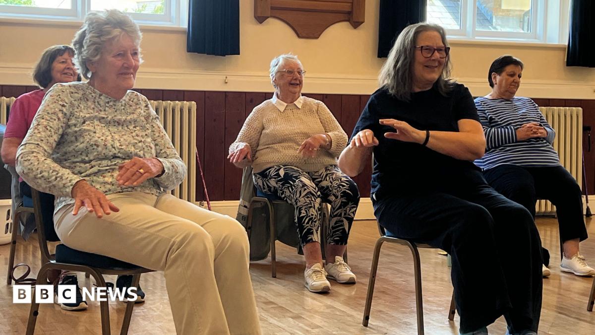 Seated exercises help physical and mental health