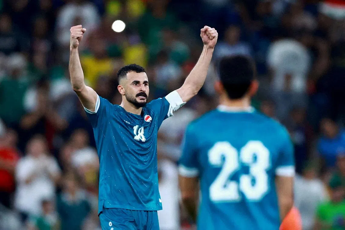 Iraq World Cup striker Hussein questioned for hours at Chicago airport, source says