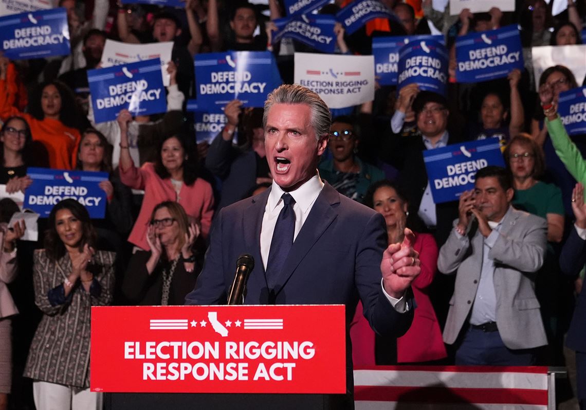 California Gov. Gavin Newsom ... 