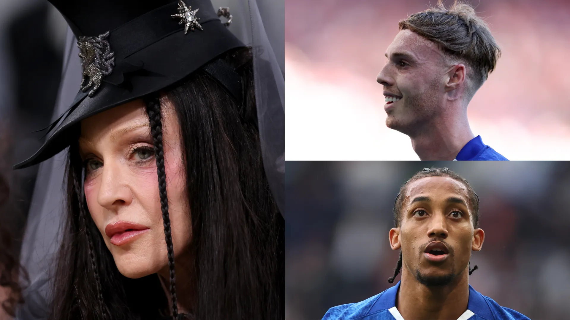 Chelsea duo Cole Palmer and Joao Pedro make shock cameos in Madonna short film toilet scene