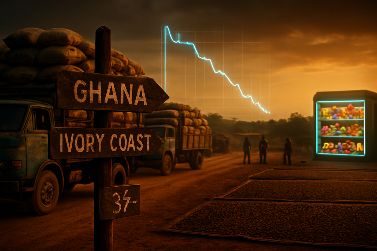Smuggler’s Paradise: Cocoa Price War Erupts Between Ghana and Ivory Coast