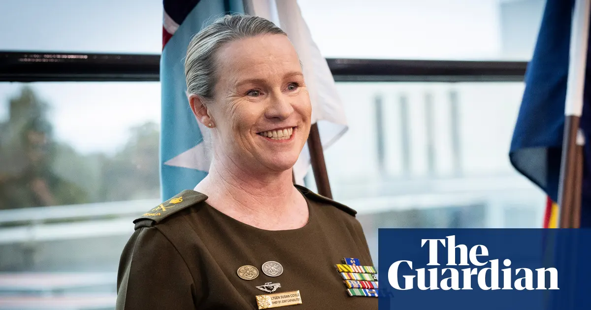 Susan Coyle to be first woman to lead Australian army in ‘deeply historic moment’