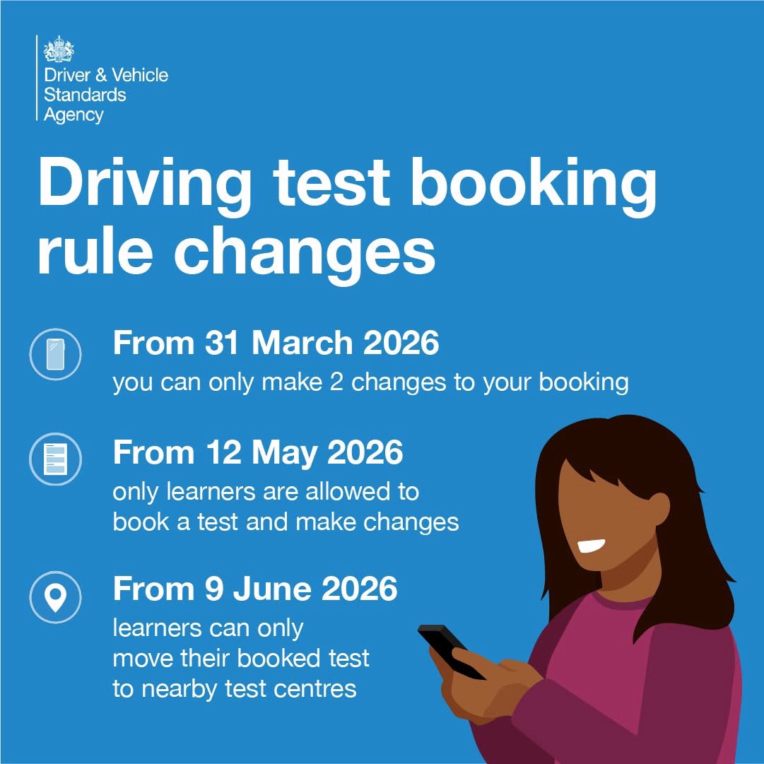 New Driving Test Rules 2026