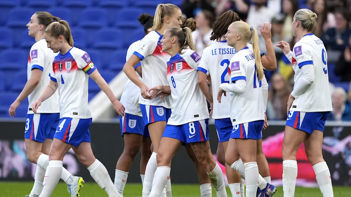 England beat Ukraine in World Cup qualifier but must settle for play-offs