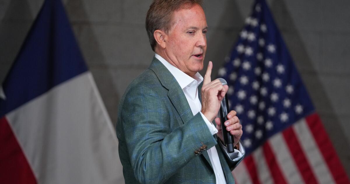Trump endorses Paxton in Texas Republican primary, boosting his challenge to incumbent Sen. Cornyn