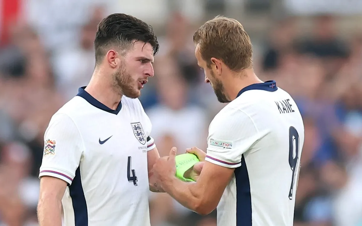 Declan Rice named England vice-captain for World Cup