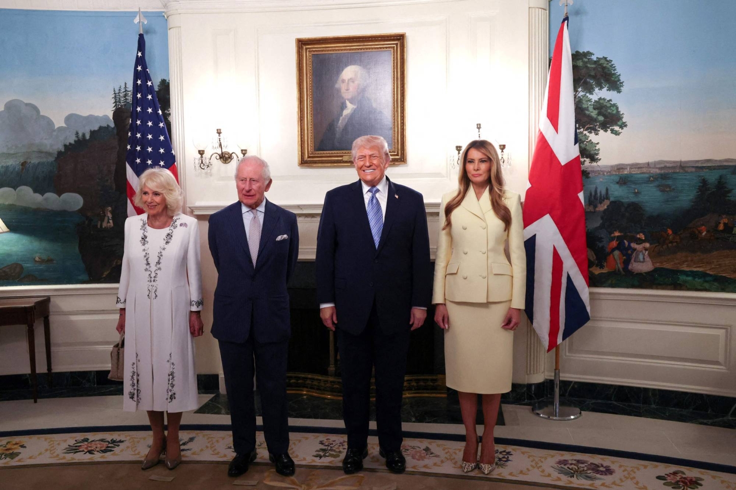 King Charles arrives in U.S. for state visit amid differences over Iran war