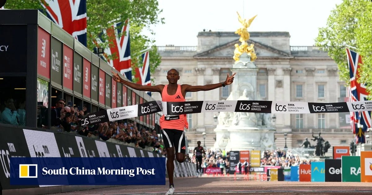 Sabastian Sawe breaks 2-hour barrier to win London Marathon