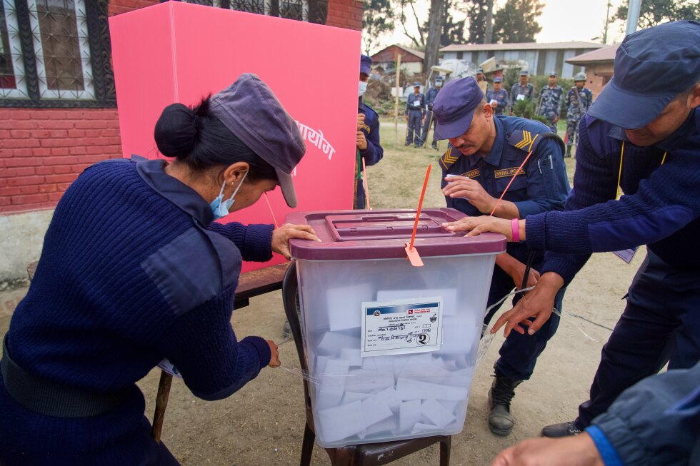 Voting passes peacefully in Nepal's first election since September youth-led protests