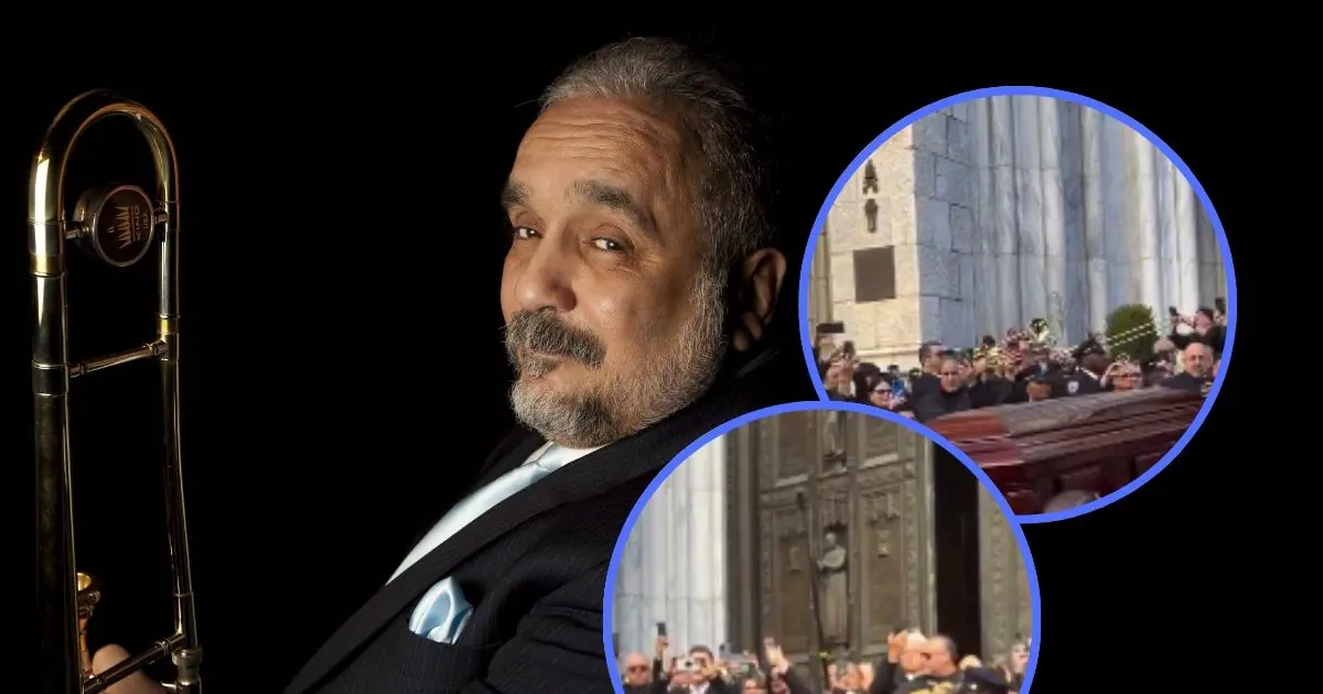 Cientos de trombones despiden a Willie Colón en la Catedral de San Patricio de Nueva York tras su muerte a los 75 años por complicaciones respiratorias, en un homenaje masivo donde seguidores interpretaron “La Murga”, “Che Che Colé” e “Idilio”