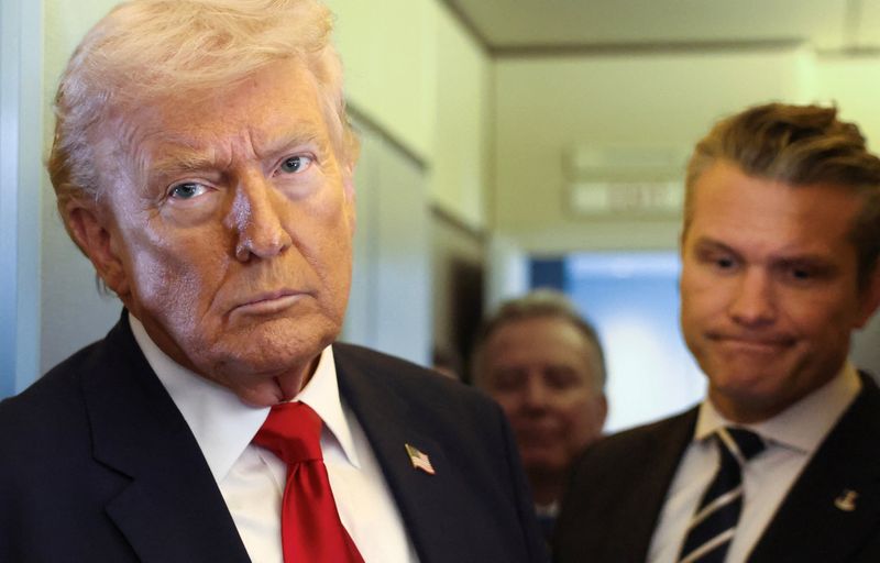 Trump tells NY Post he is 'nowhere near' deciding to send troops to Iran to secure nuclear stockpile