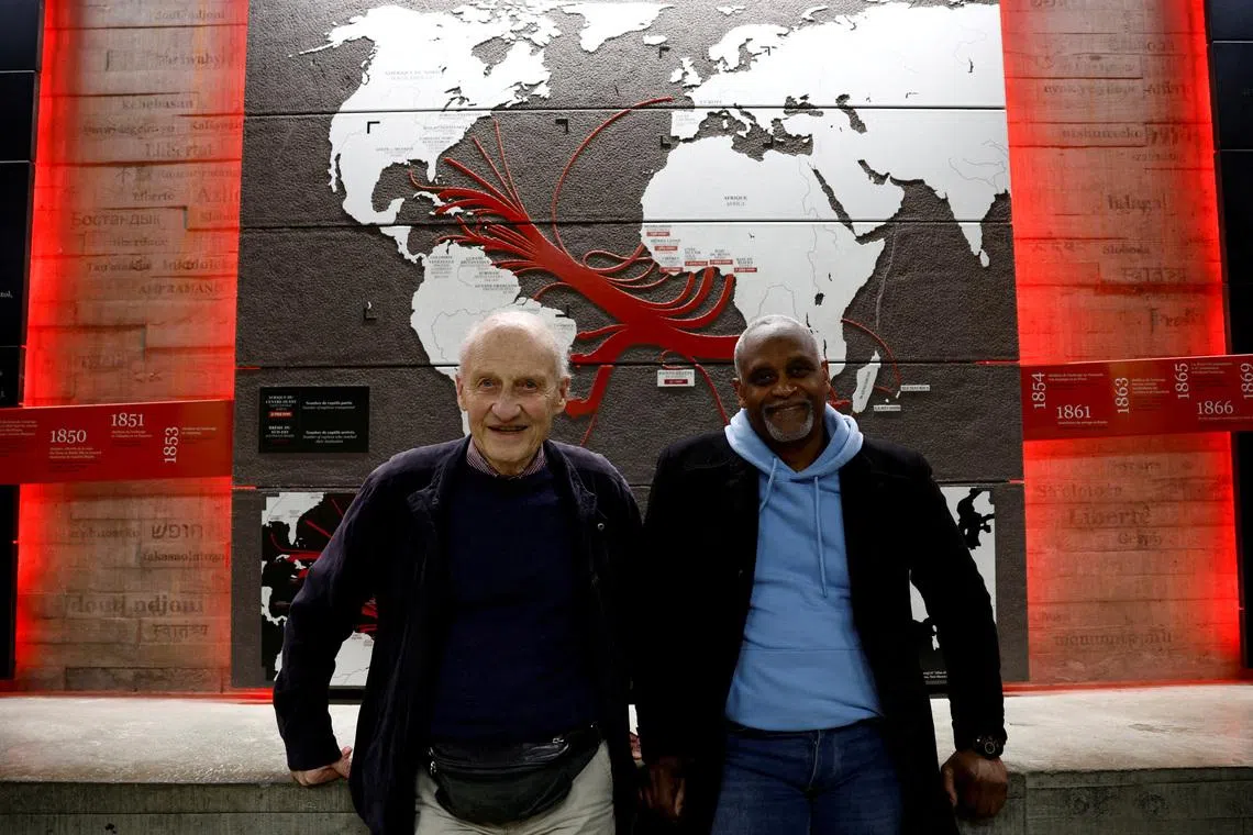 Man in his 80s becomes first in France to formally apologise for family's slavery links