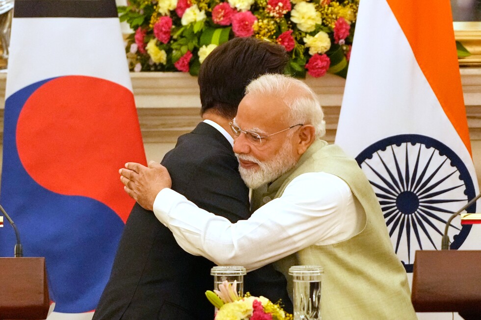 India and South Korea agree to nearly double trade to $50B by 2030