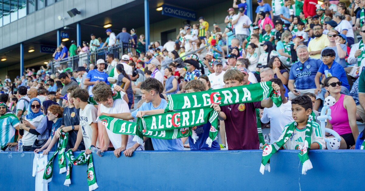 Rock Chalk Algeria: Residents of Lawrence, Kansas, embrace their World Cup home team