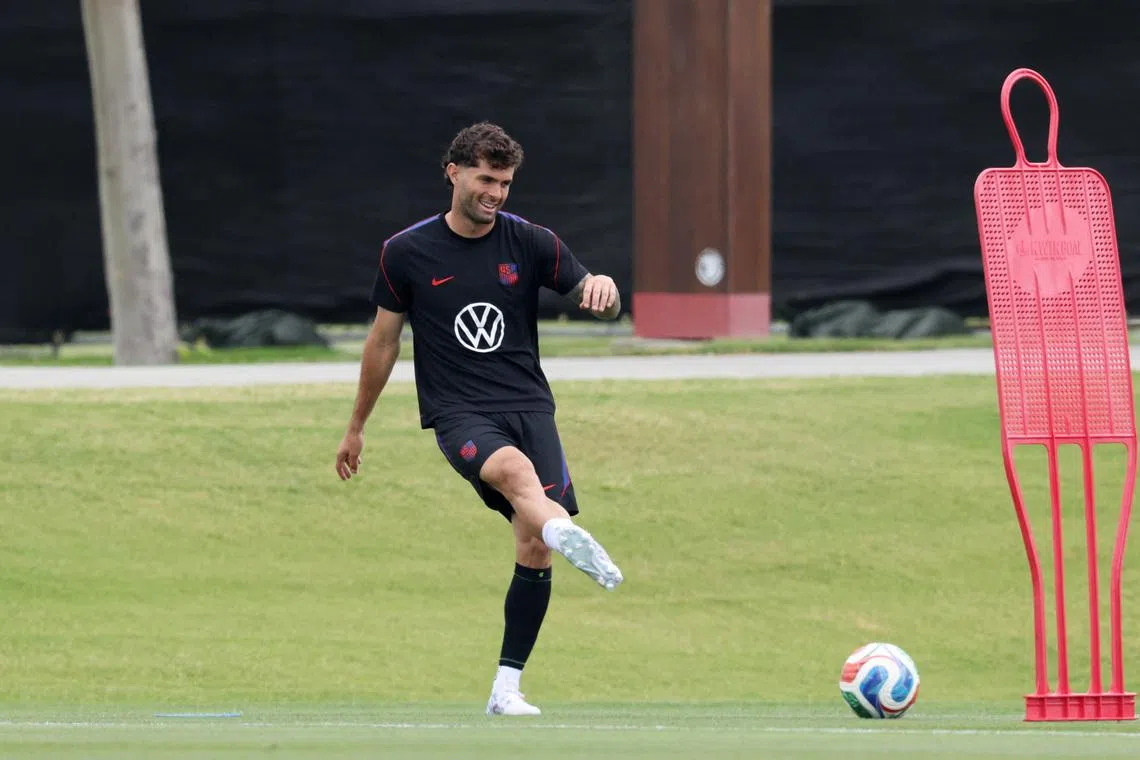 US hope Pulisic can face Australia after calf injury