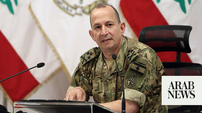 Lebanon army chief visits US-Iran mediator Pakistan — military