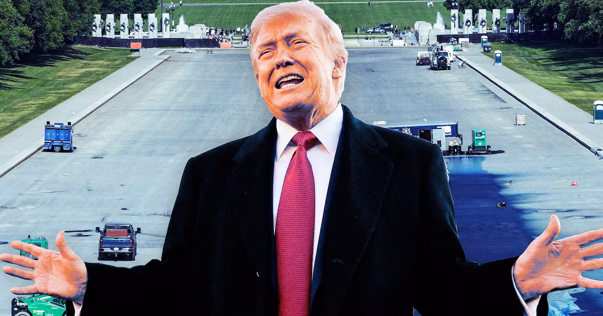 Trump's Reflecting Pool Scheme Doesn't Hold Water