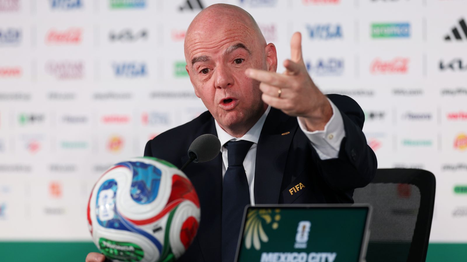 World Cup 2026: FIFA president Gianni Infantino says 'chill and relax' after Somali referee denied US visa