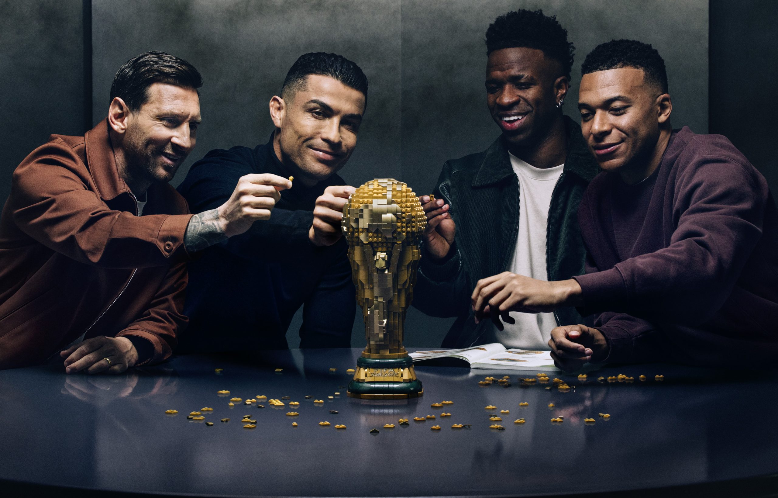 SOCCER BUSINESS: LEGO features Ronaldo, Mbappe, Messi, Vini Jr.