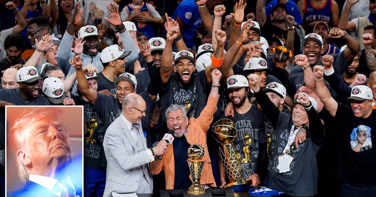 Knicks Fans Declare Trump Curse Broken After Dramatic Championship Win