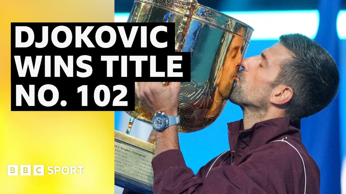 Djokovic ends trophy drought with victory in China