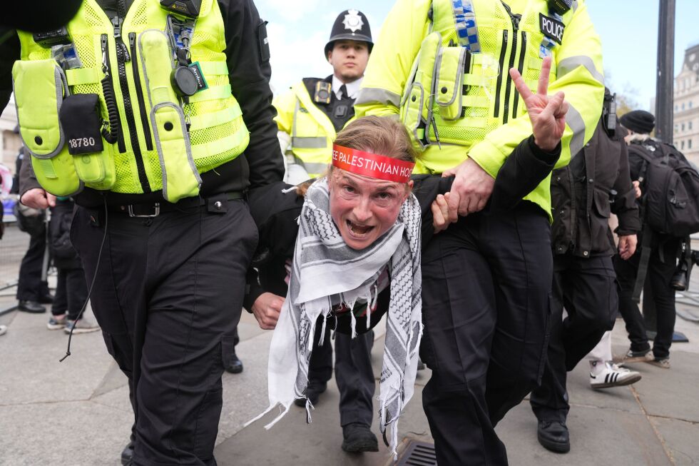London police arrest more than 200 at protest backing banned group Palestine Action