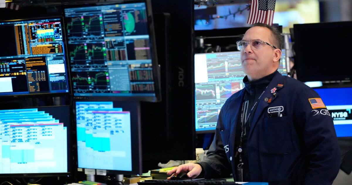 US stocks sink after oil spikes to its highest price since the summer of 2024