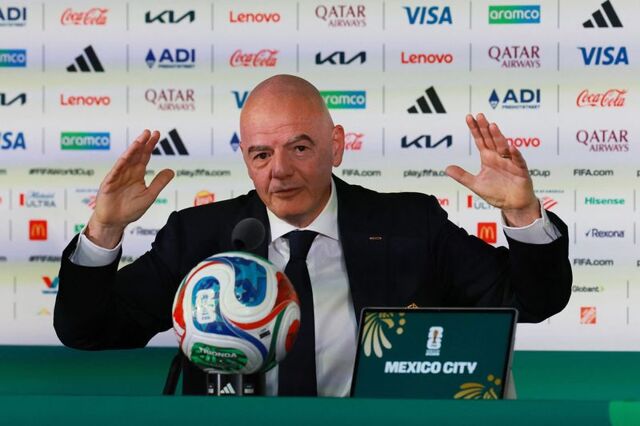 Soccer-FIFA chief Infantino defends visa handling, ticket prices on eve of World Cup