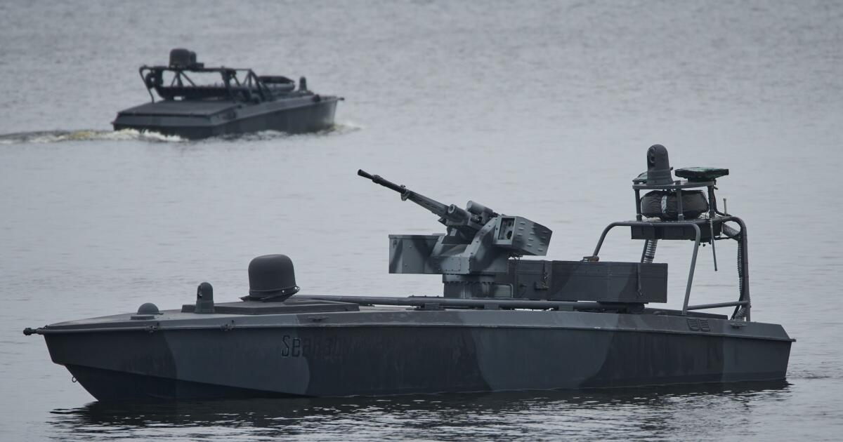 Russia blames Ukrainian sea drones for attacking tanker that sank in Mediterranean