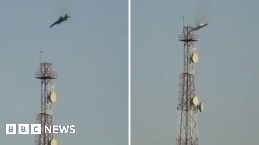 Watch: Video appears to show US F-15 fighter jet crashing in Kuwait