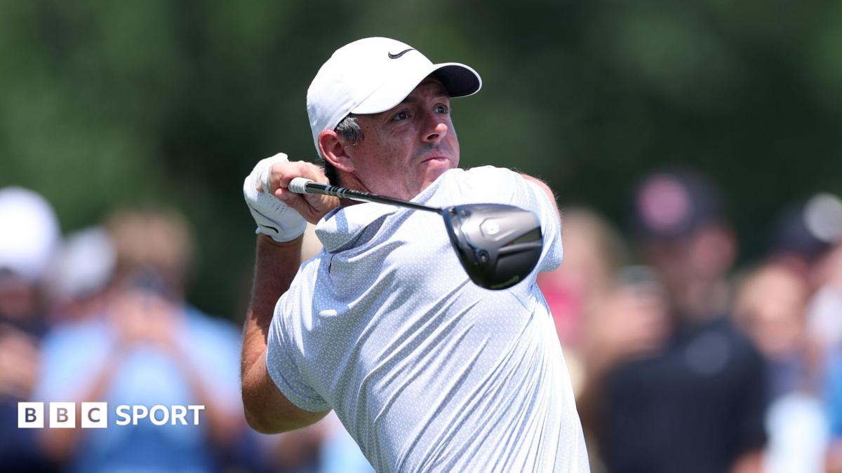 McIlroy improves to go joint-second as Clark retains lead