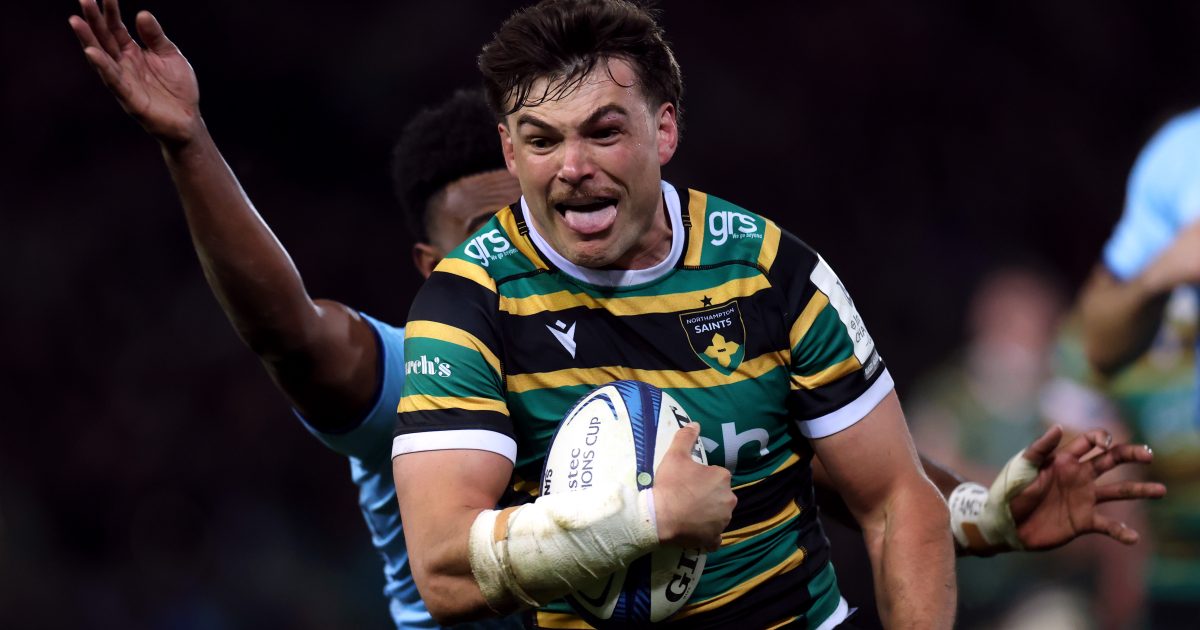 Northampton first to reach Champions Cup quarters after 90-point bout
