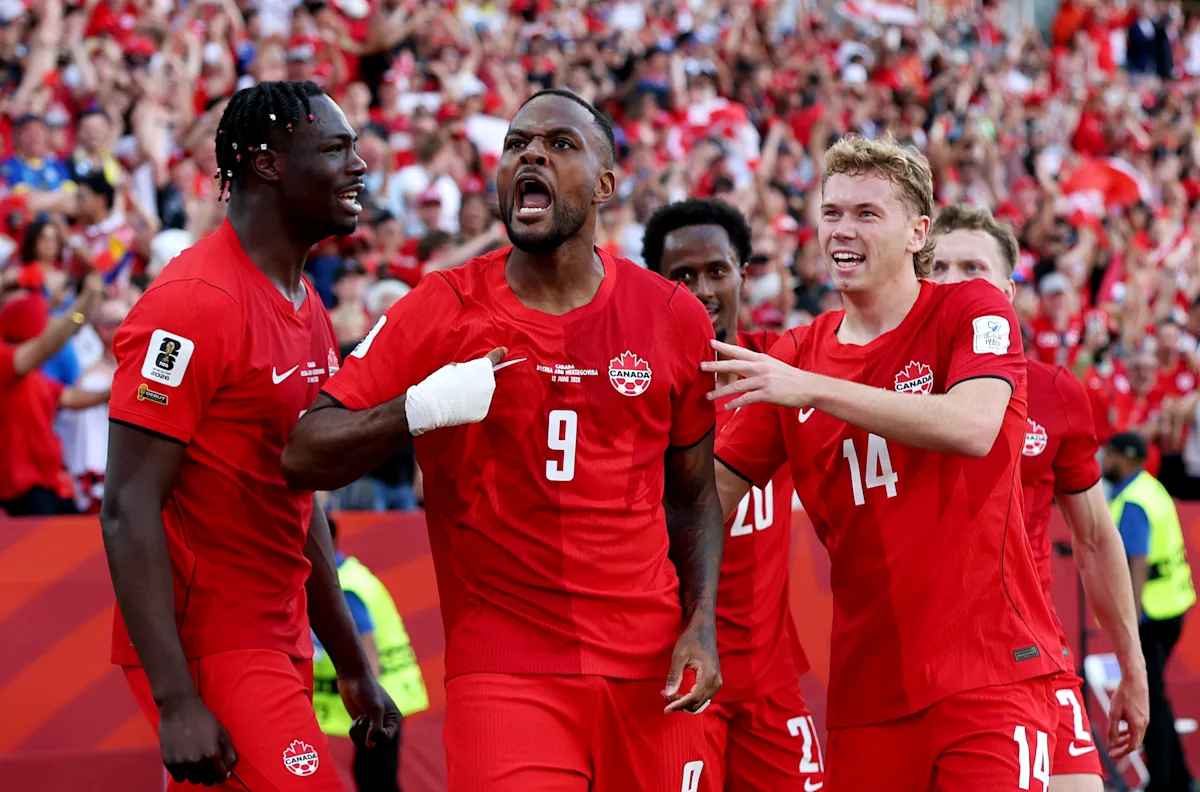 World Cup 2026: Cyle Larin's goal helps Canada to 1-1 ...  against ...  and Herzegovina