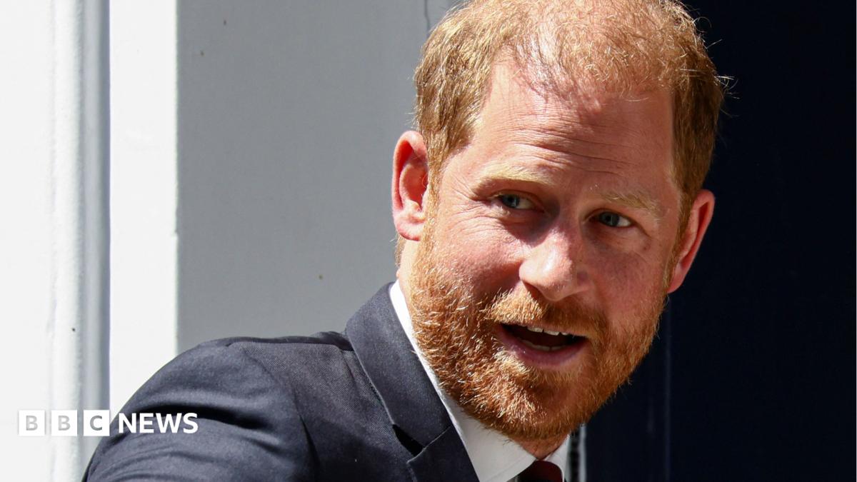 Harry says he 'slipped into depression' after leaving UK