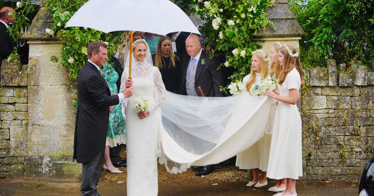 Senior British royals gather as King Charles' nephew marries nurse Harriet Sperling