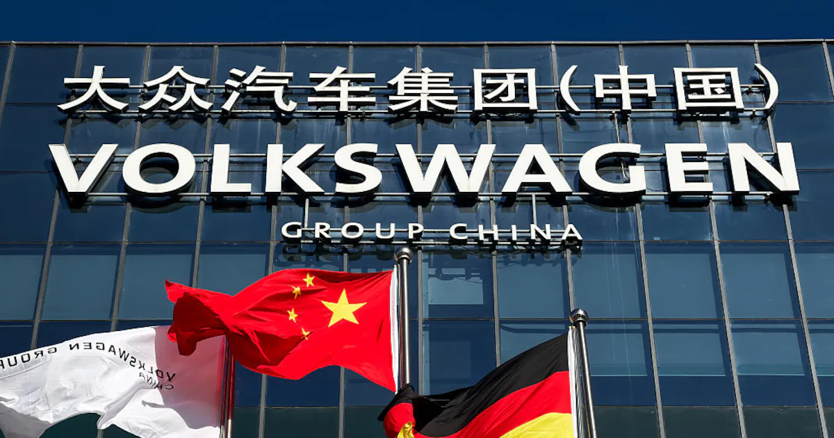 Volkswagen slashes China targets as competition erodes growth outlook