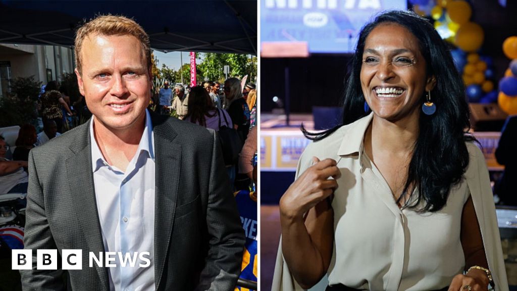 Spencer Pratt out of LA mayor race as left-wing rival Nithya Raman advances