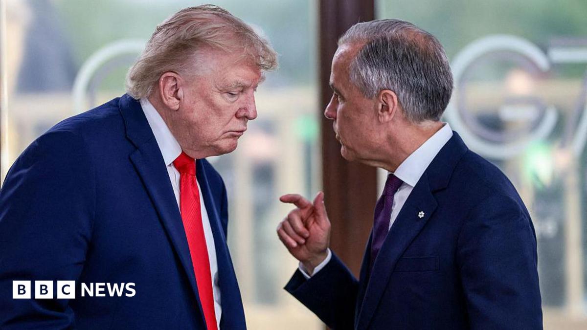 Trump slaps 50% tariffs on Canada and Carney vows to 'intensify' trade talks