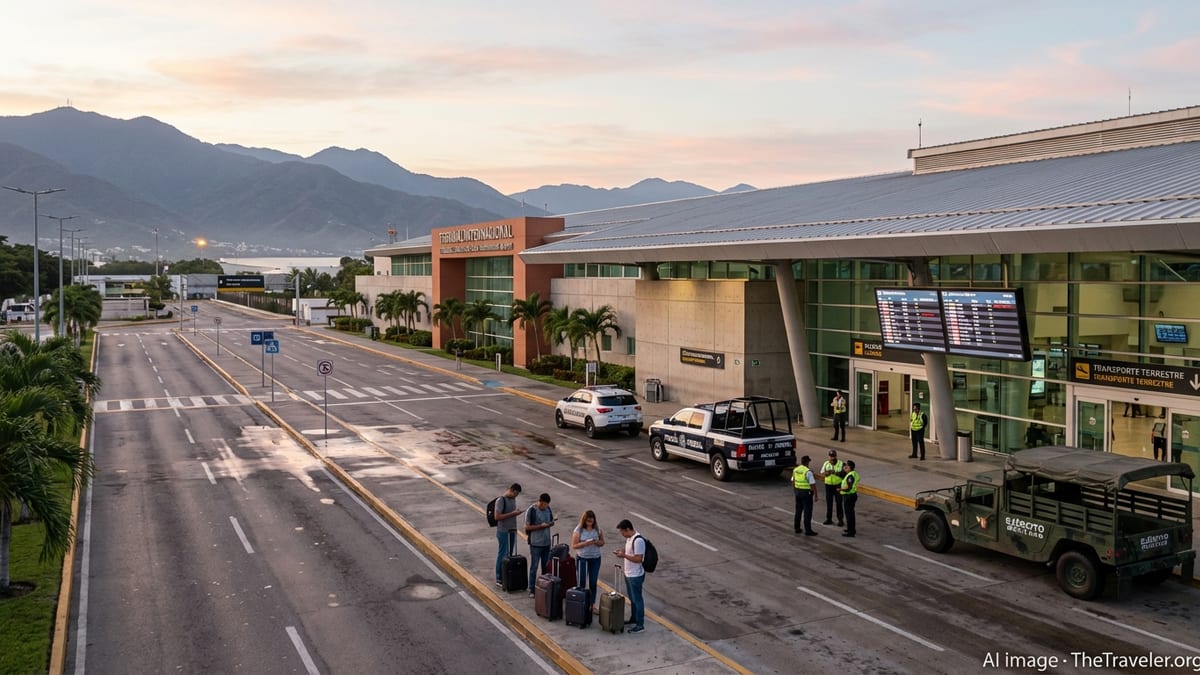 Air Canada Halts Puerto Vallarta Flights Amid Security Fears