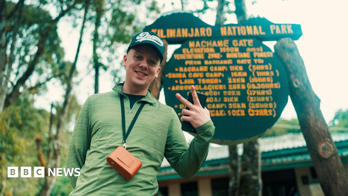How rapper Aitch's sister inspired him to climb one of the world's toughest peaks
