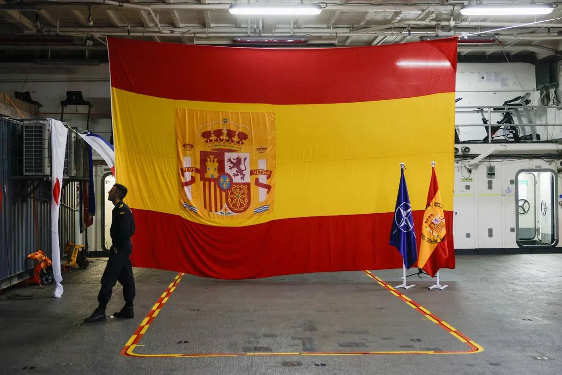 Pentagon email floats suspending Spain from NATO, other steps over Iran rift, source says