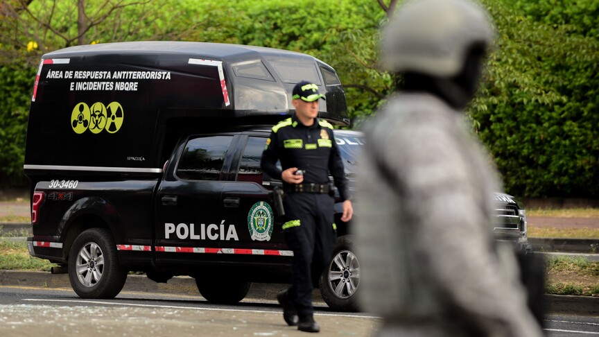 Death toll at 14 with 38 injured in Colombia bomb attack