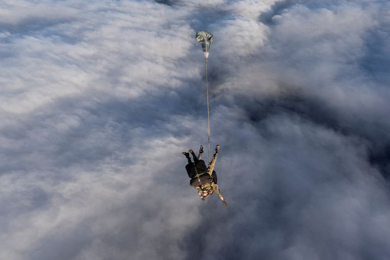 British paratroopers lead airdrop onto Tristan da Cunha for suspected hantavirus case