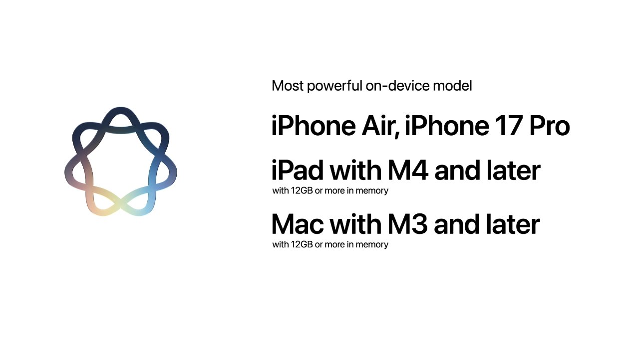 Major new Apple Intelligence features limited to the newest iPhones & Macs
