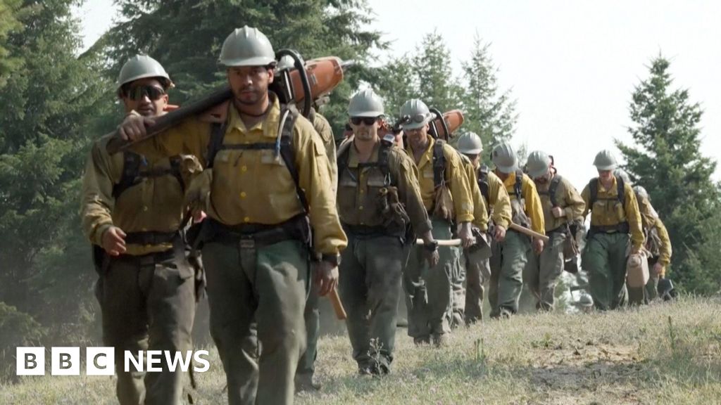 Team of former inmates on frontline of Spokane wildfires