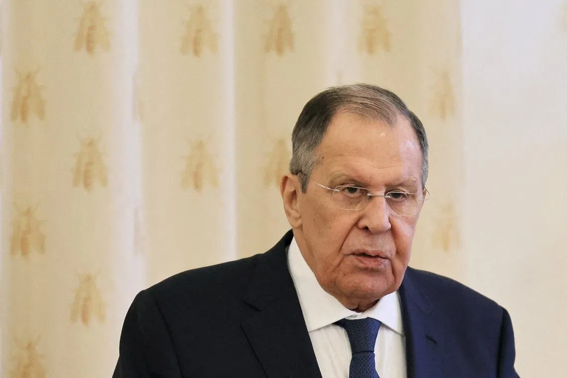Russia's Lavrov says 'nothing is happening' with US-Russia relations