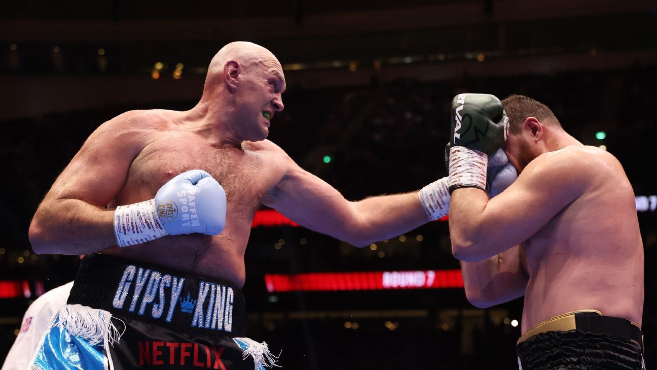 Tyson Fury dominates Arslanbek Makhmudov, calls out Anthony Joshua