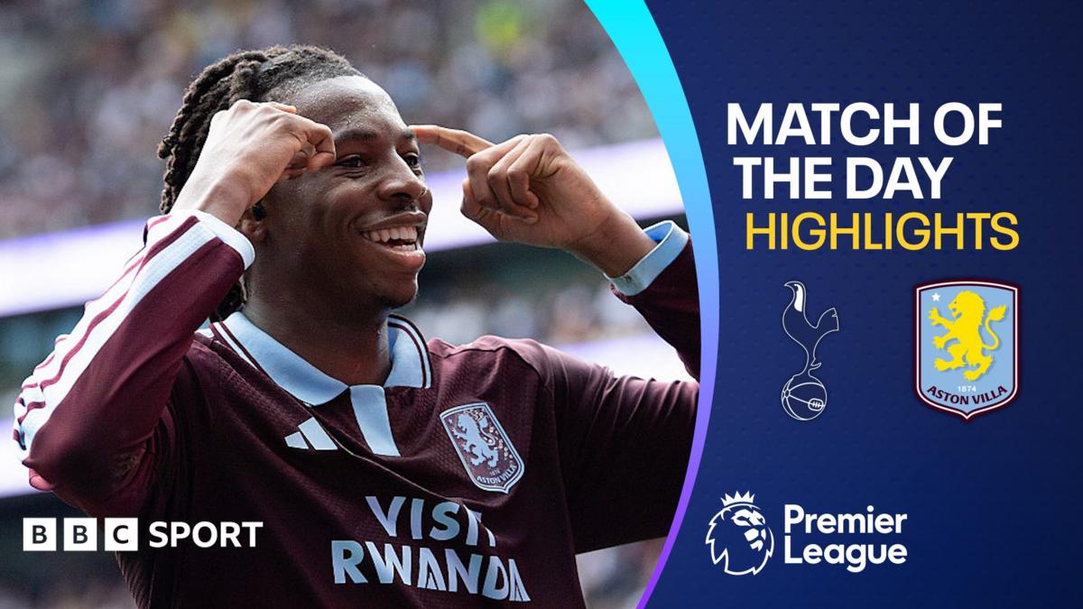 Spurs lose again as Villa hold on for first league win