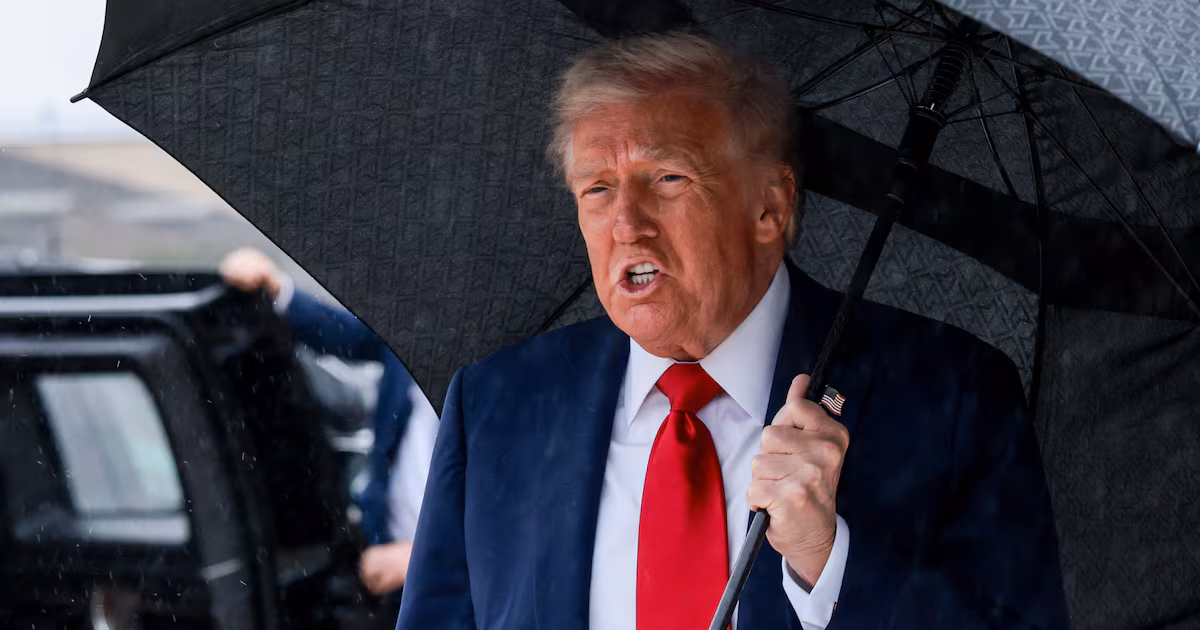 Team Trump Mocked for Raging at 80th Birthday Rain