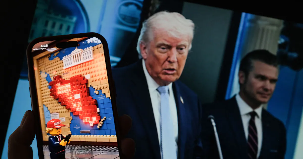 Iran-linked AI Lego video account removed by YouTube